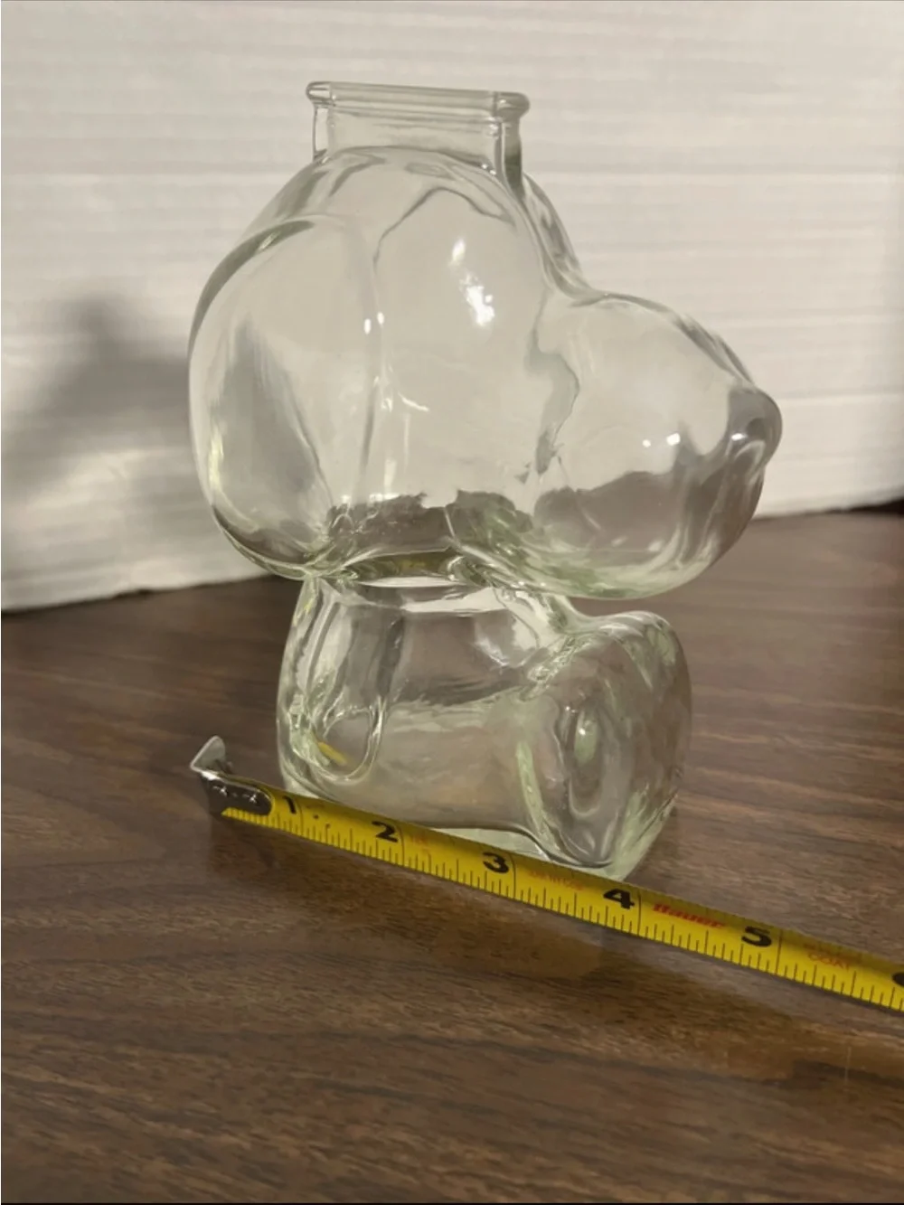 Vintage -Rare - Snoopy-Glass Bank